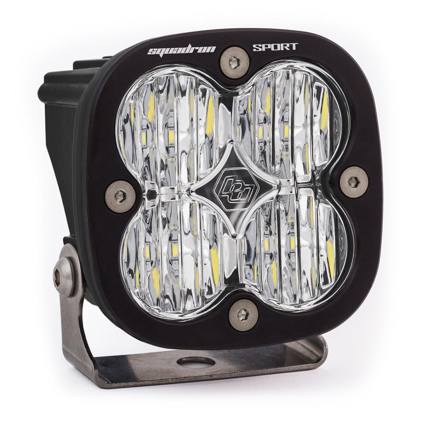 Baja Squadron Sport LED Light – Black (Pair) - Offroad Creative