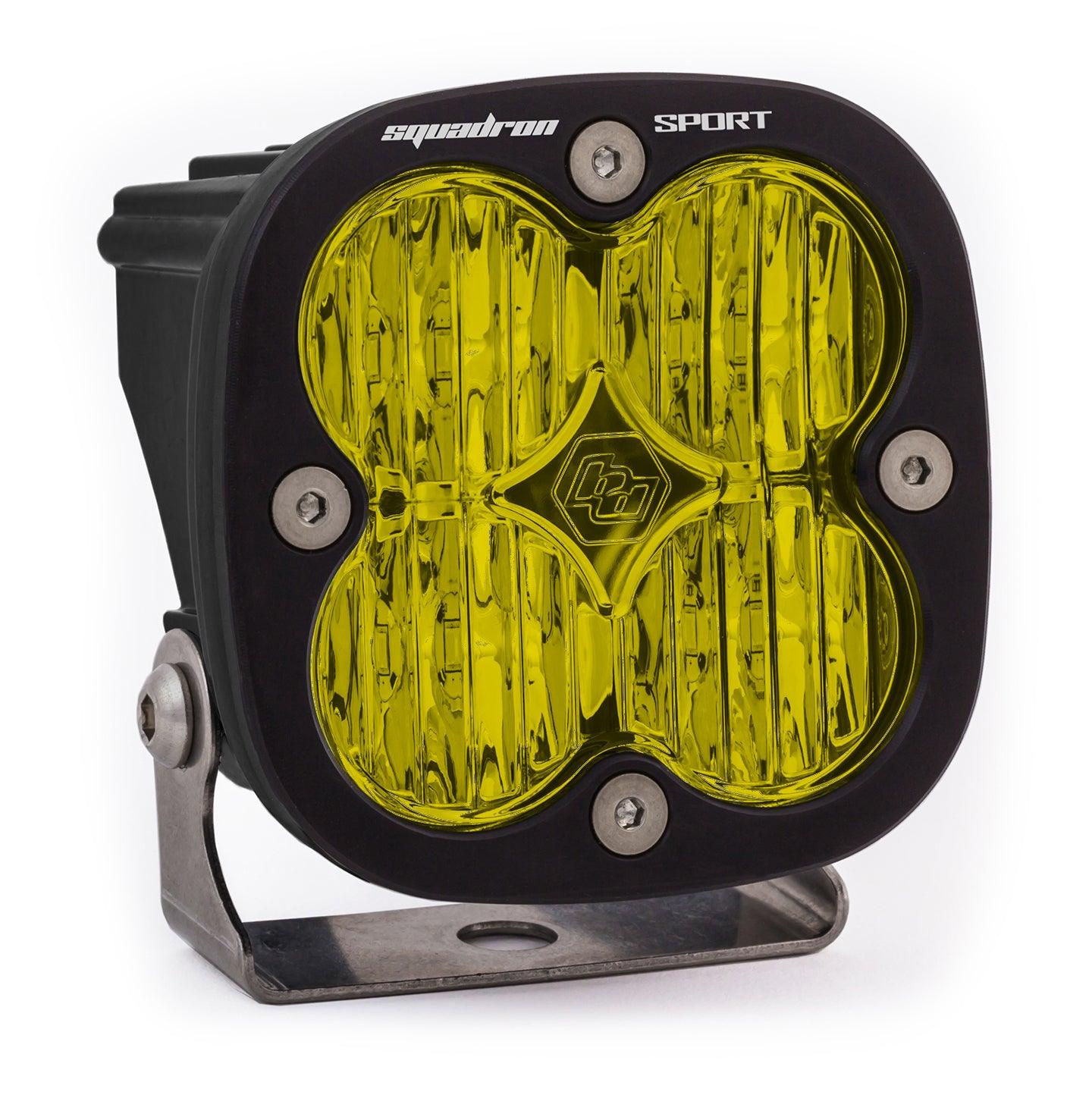 Baja Squadron Sport LED Light – Black (Pair) - Offroad Creative