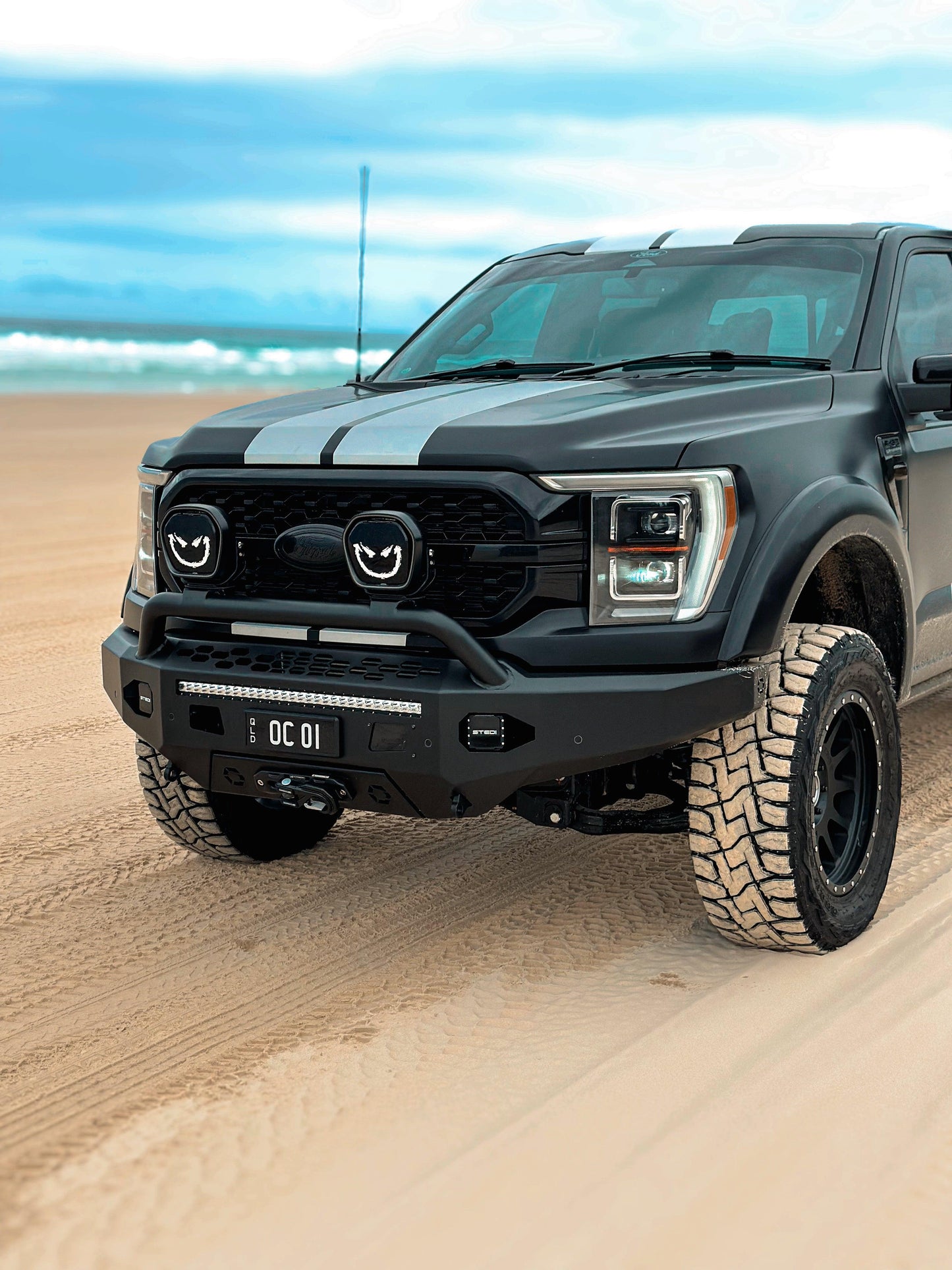 2021+ Offroad Creative Ford F150 Adventure Front Bar (All Models) - Offroad Creative
