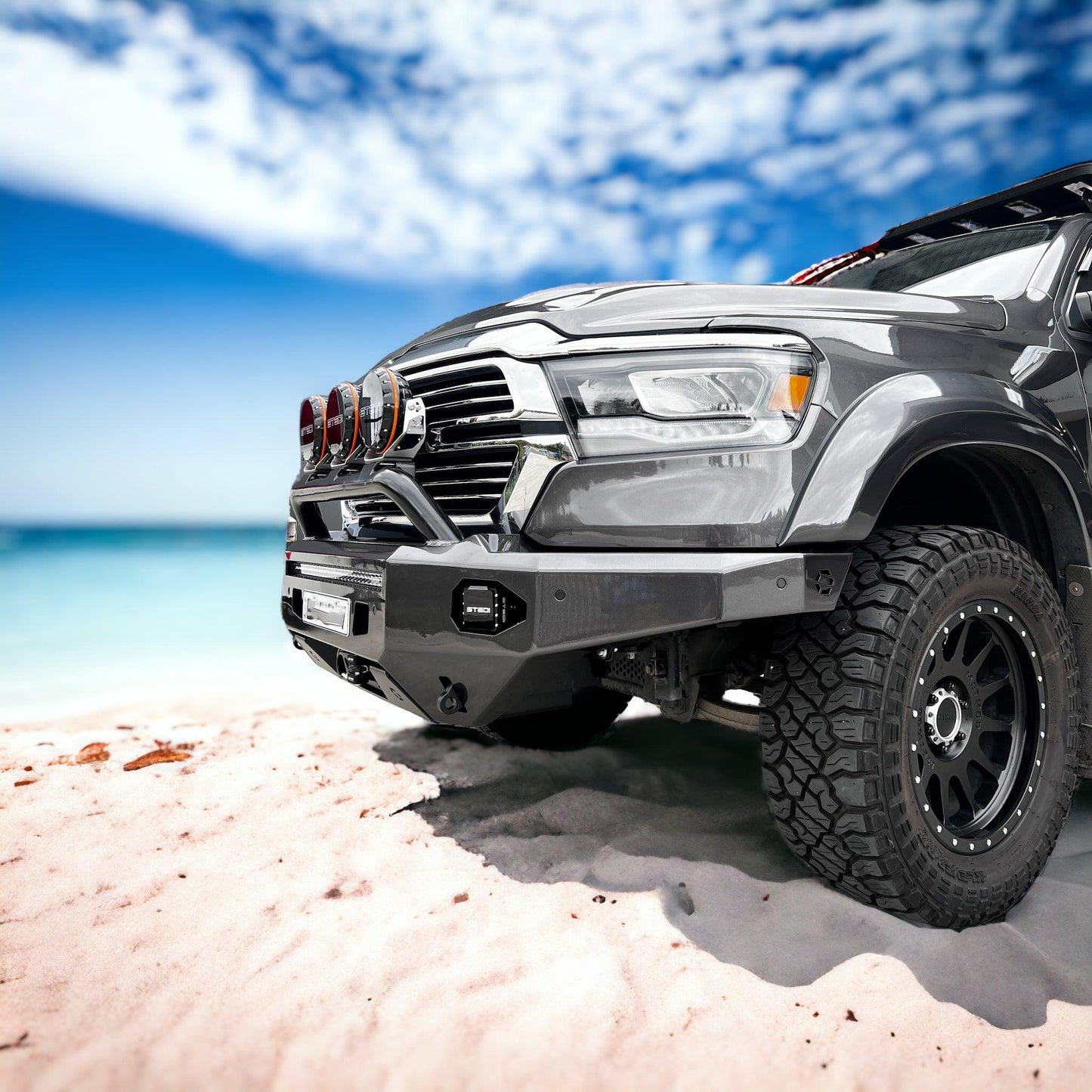 2020+ Offroad Creative Ram 1500 DT Adventure Front Bar - Offroad Creative