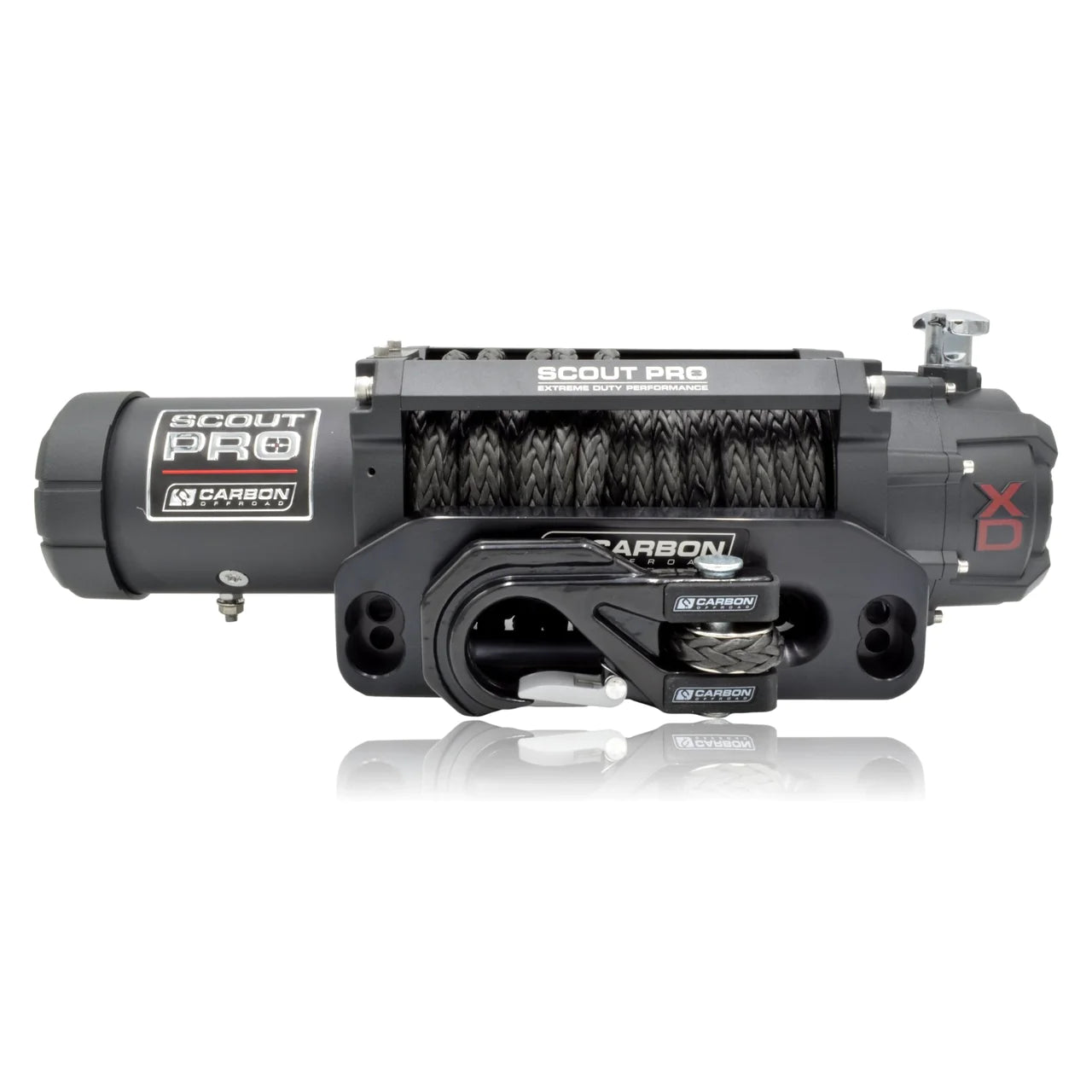 Carbon Scout Pro - 15000lb Winch V3 (Black Hook)