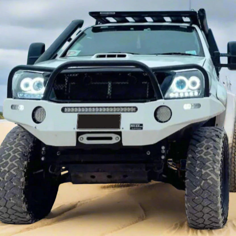 Bull bar, Hilux N70, Hilux N80, 4x4, four wheel drive, Facelift Hilux, MUZZbar, MUZZ Bar, Offroad Creative