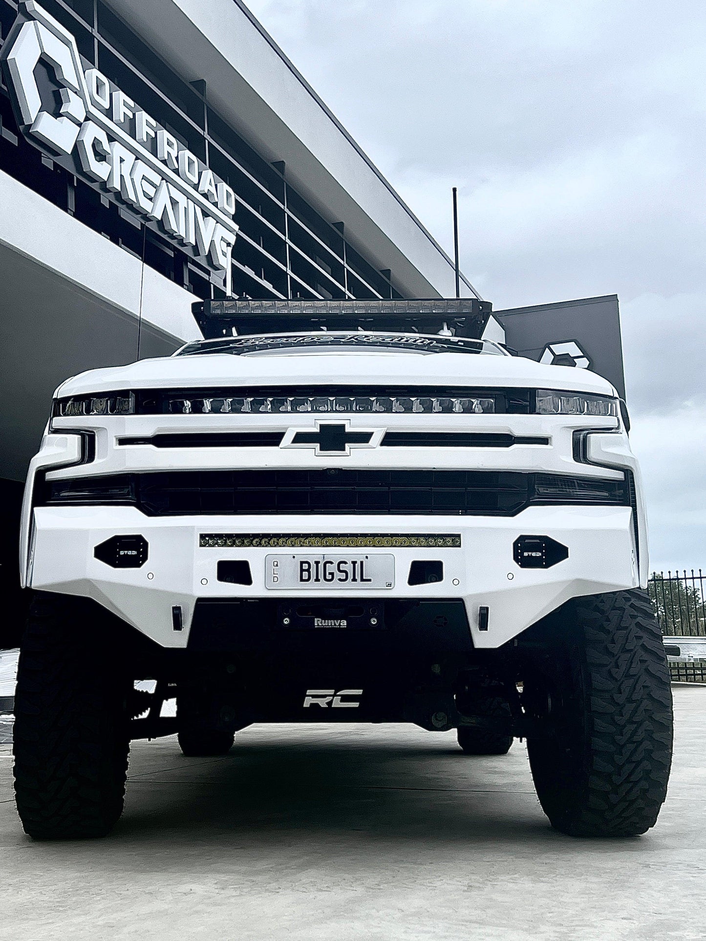 2020 - 2022 Offroad Creative Chevrolet Silverado 1500 Front Bar - Offroad Creative