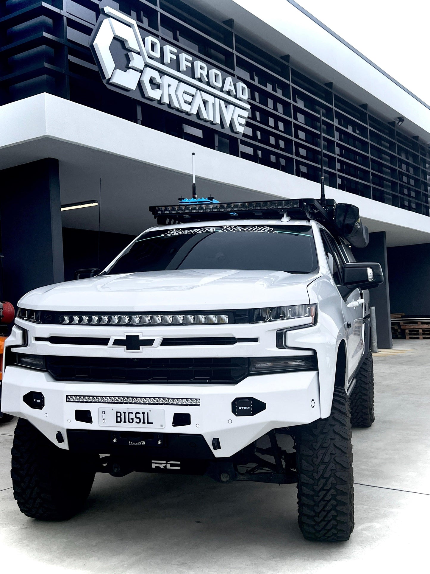 2020 - 2022 Offroad Creative Chevrolet Silverado 1500 Front Bar - Offroad Creative