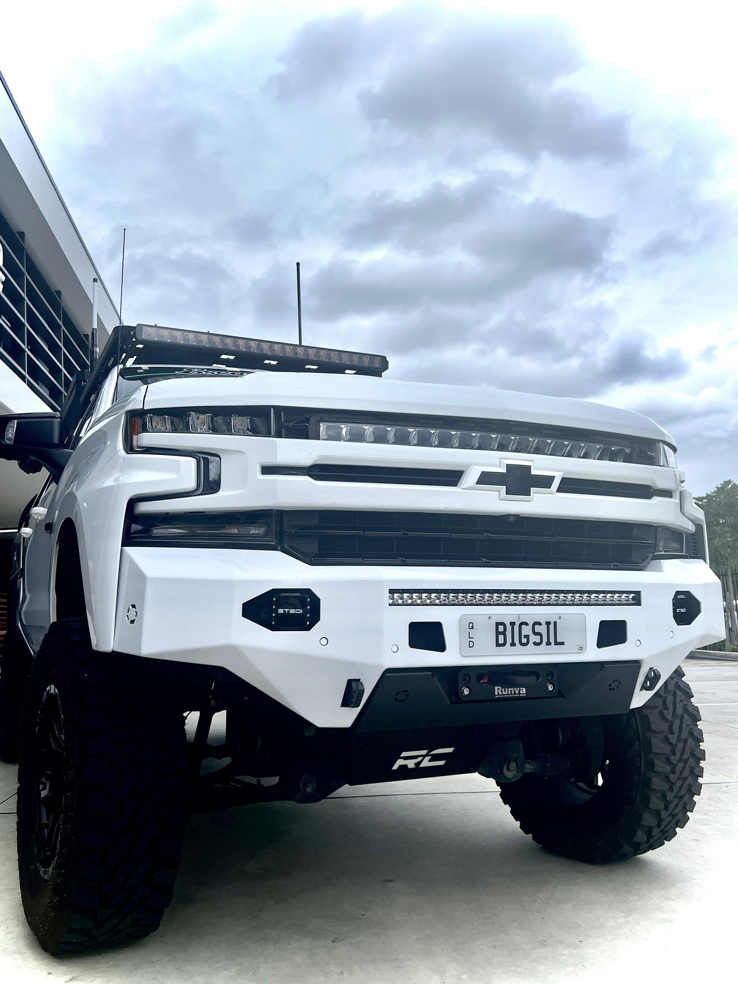 2020 - 2022 Offroad Creative Chevrolet Silverado 1500 Front Bar - Offroad Creative