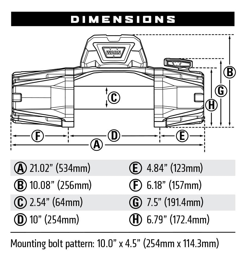 WARN VR EVO 12-S Winch - 103255