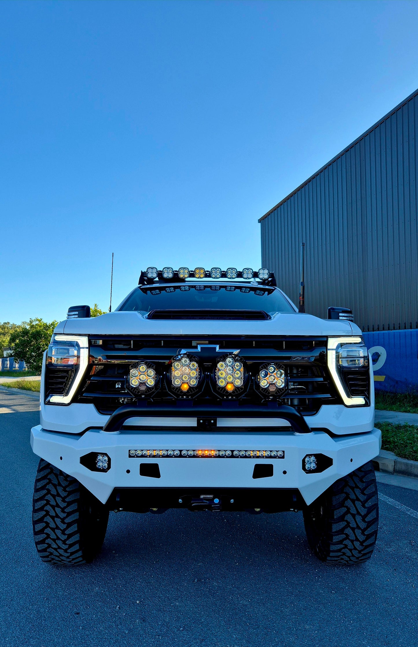 2024+ Offroad Creative Chevrolet Silverado 2500 Bull Bar