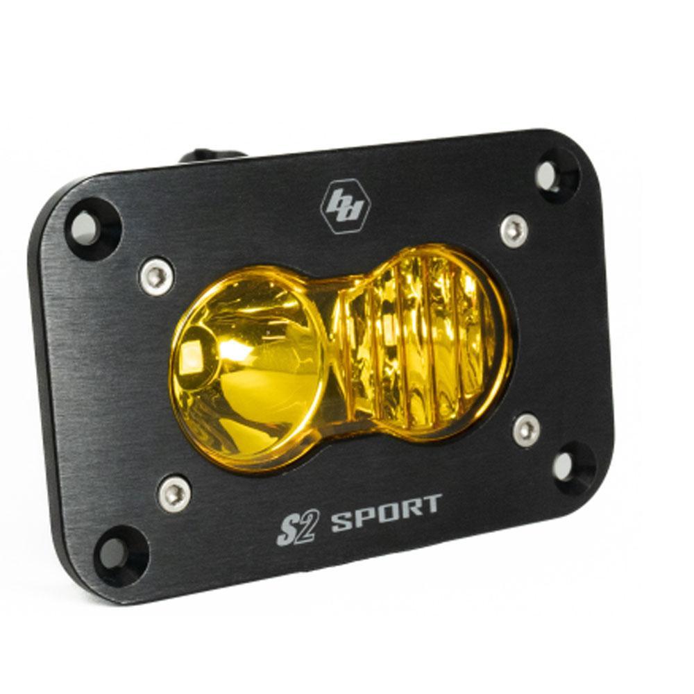 Baja S2 Sport Black Flush Mount LED Auxiliary Light Pod - Offroad Creative