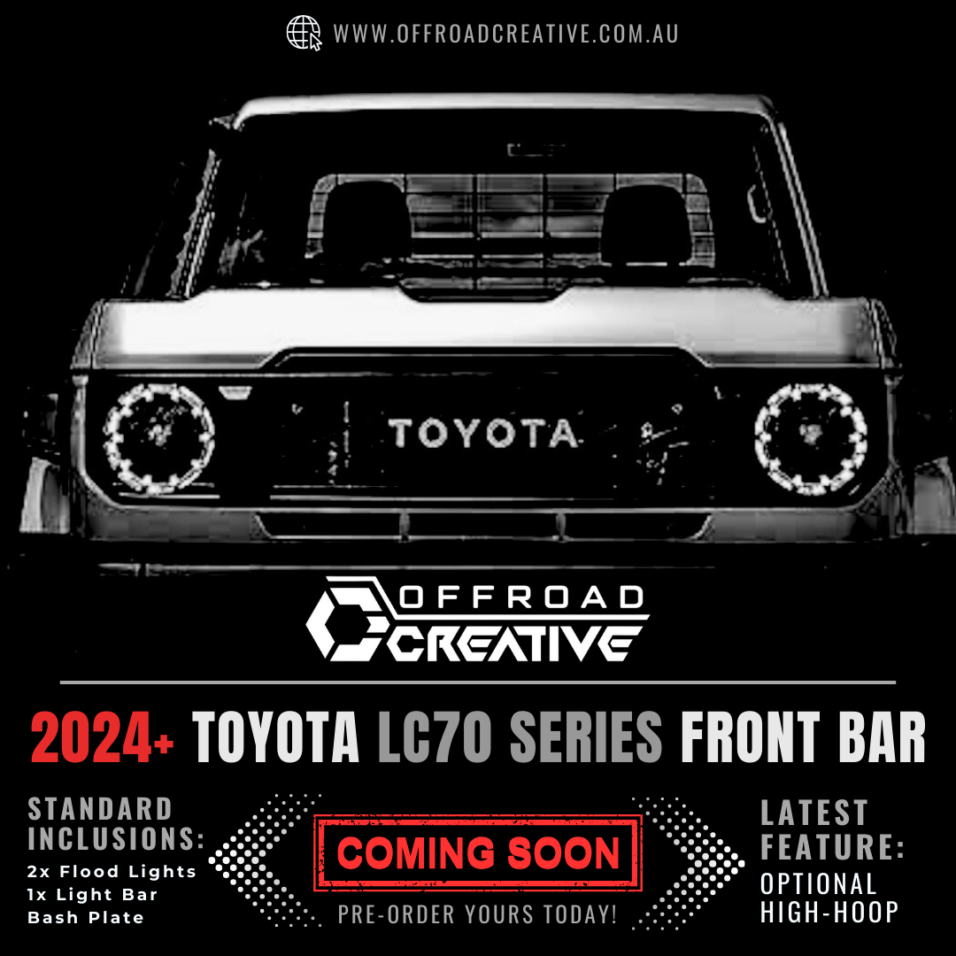 2024+ Offroad Creative Toyota LC70 Series Front Bar