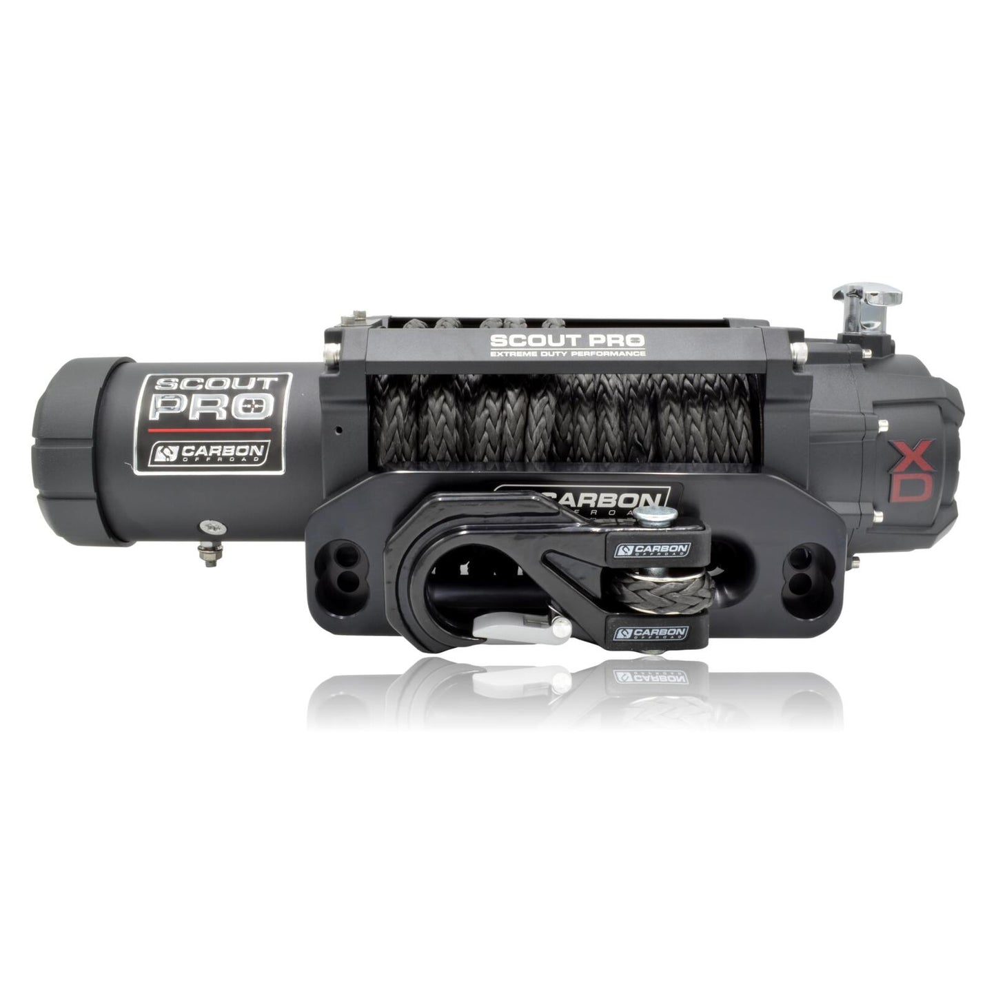 Carbon Scout Pro - 15000lb Winch V3 (Black Hook)