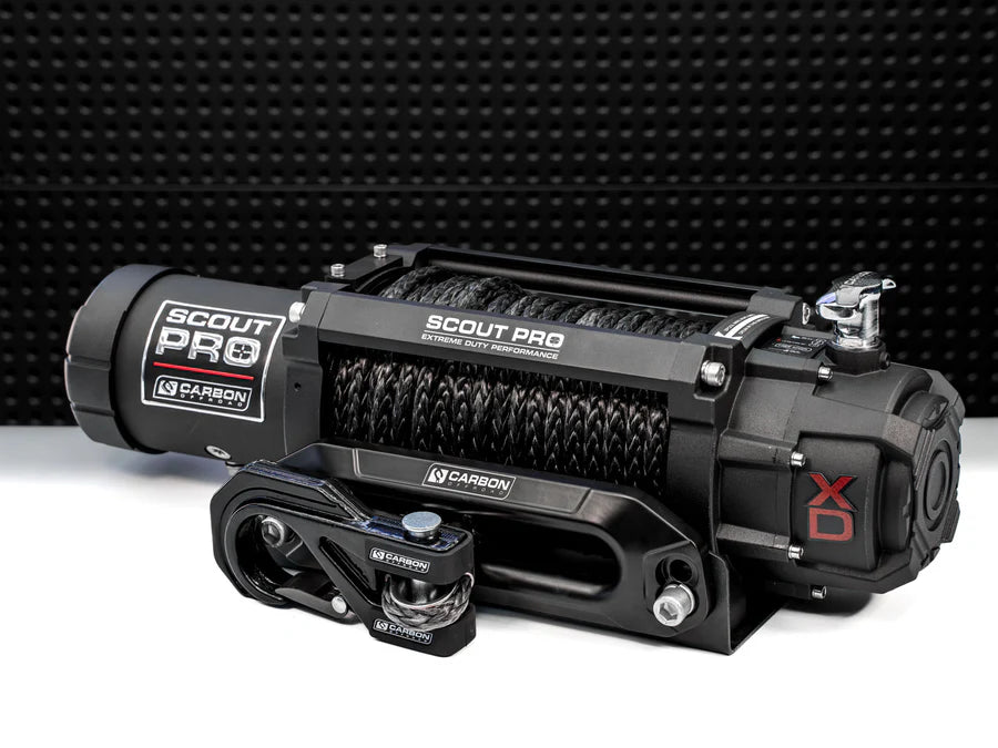 Carbon Scout Pro - 12000lb Winch V3 (Black Hook)