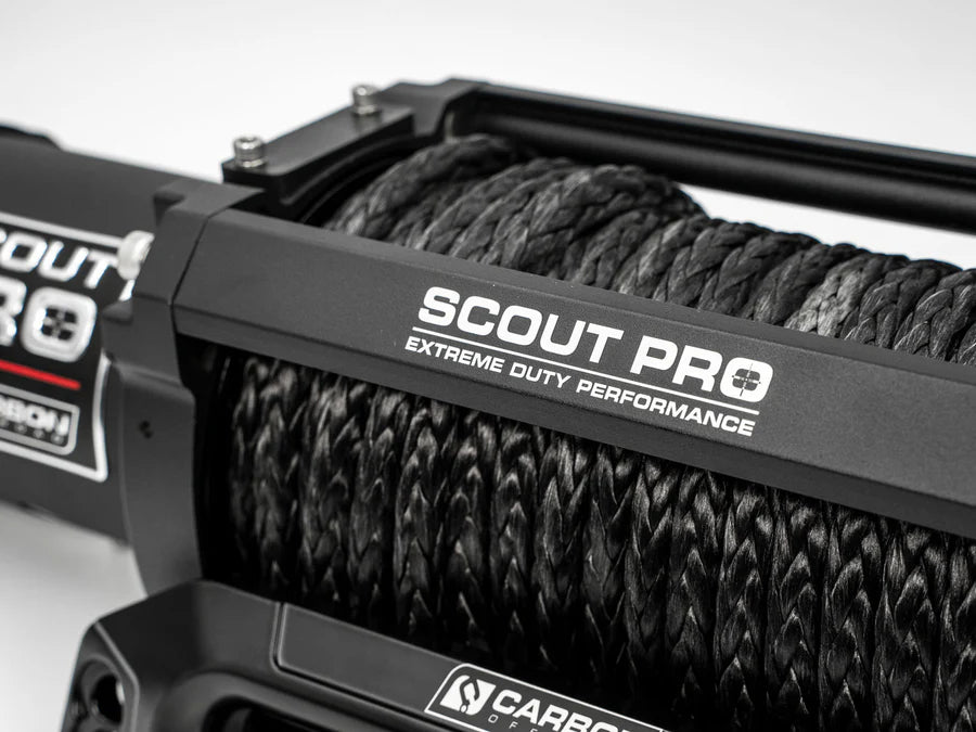 Carbon Scout Pro - 12000lb Winch V3 (Black Hook)
