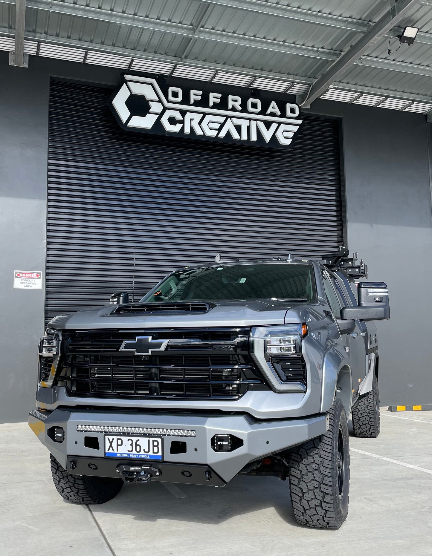 2024+ Offroad Creative Chevrolet Silverado 2500 Bull Bar