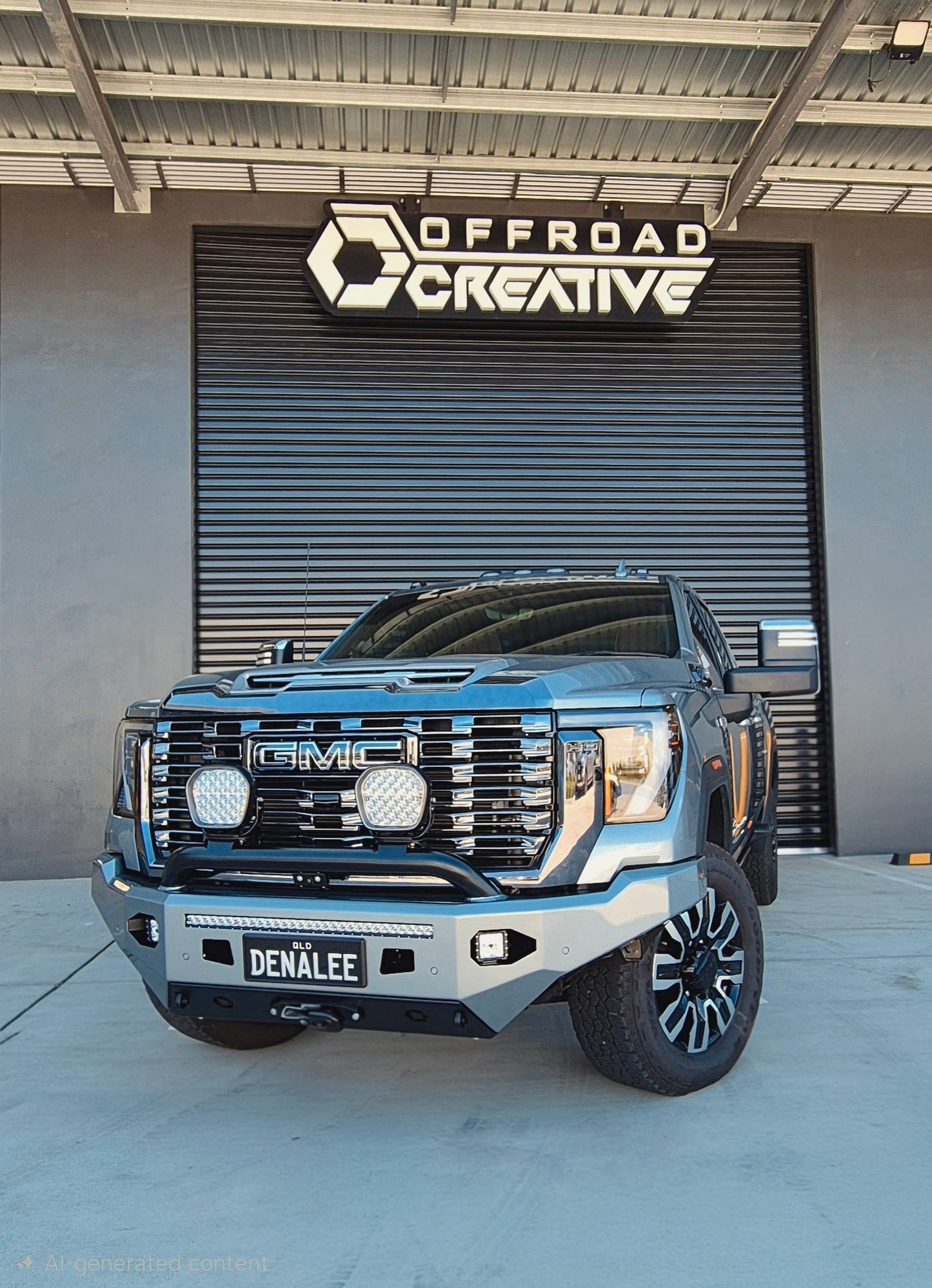 2024+ Offroad Creative GMC Sierra 2500/3500 Bull Bar