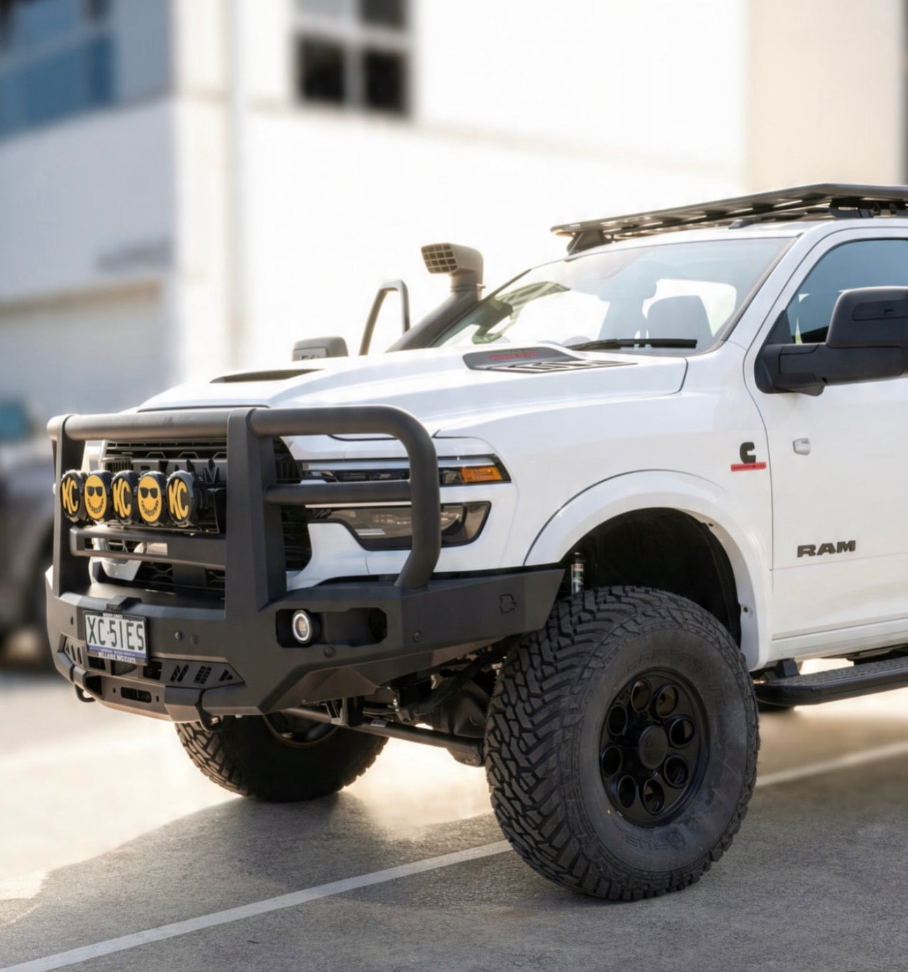 2025+ Offroad Creative Ram 2500/3500 DJII Triple Hoop Bull Bar