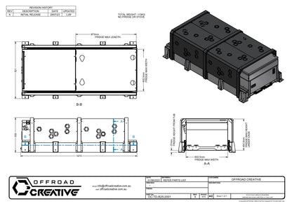 Offroad Creative Tub Life Series - Tub Integrated Kitchen (TIK) - Offroad Creative