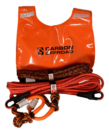 Carbon Offroad Gear Cube Premium Winch Kit - Large