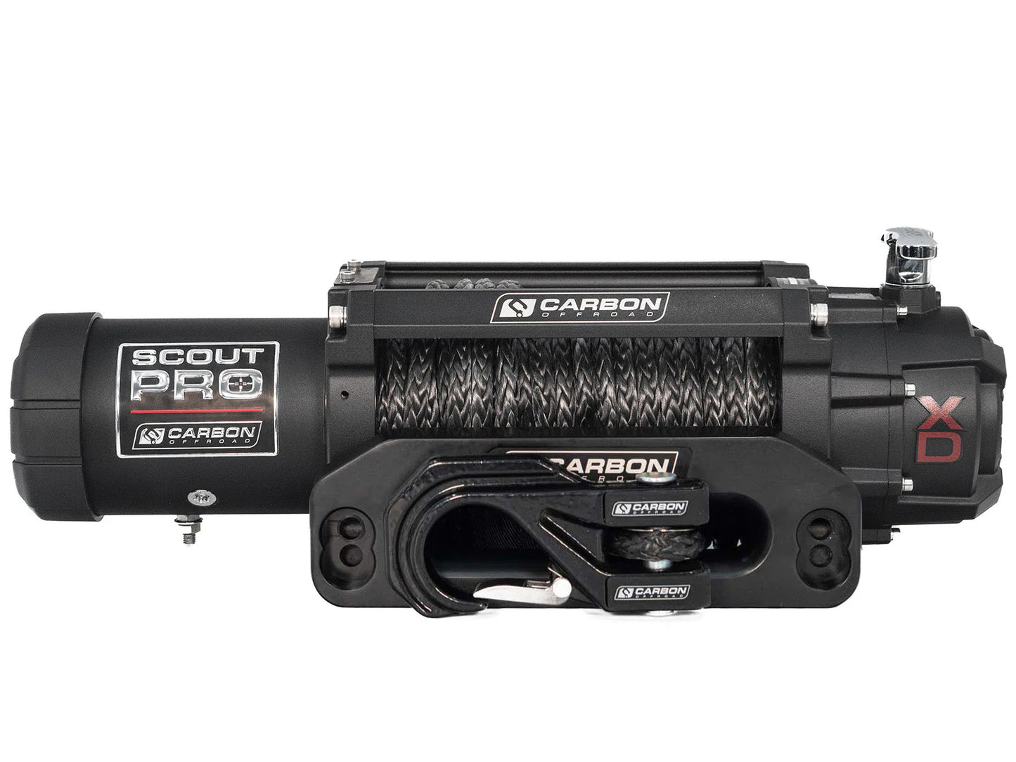 Carbon Scout Pro - 12000lb Winch V3 (Black Hook)