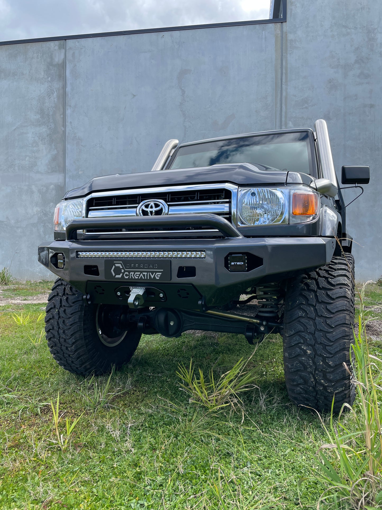 2007 - 2023 Offroad Creative Toyota LC70 Series Front Bar