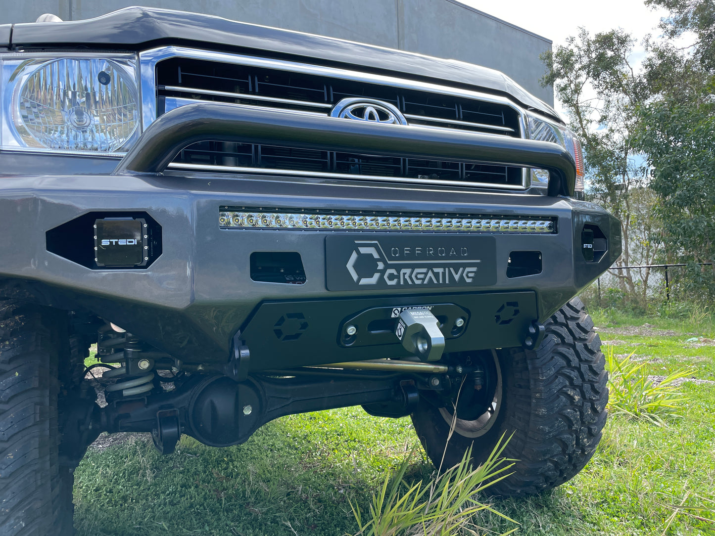 2007 - 2023 Offroad Creative Toyota LC70 Series Front Bar